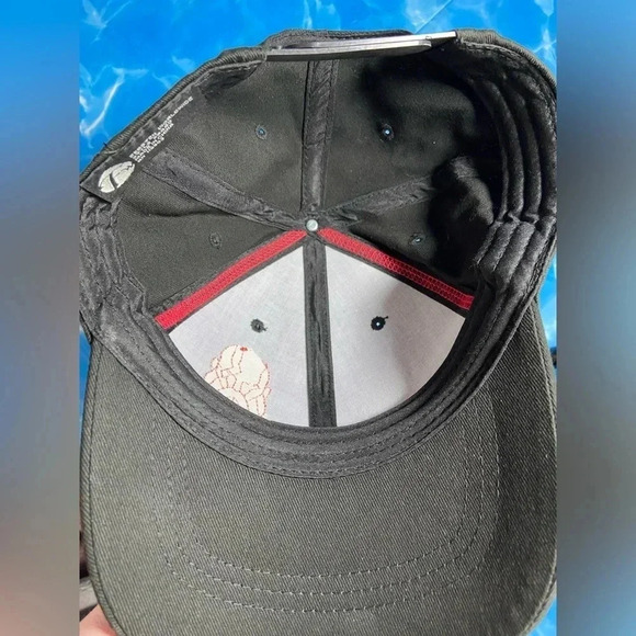 God of War - Officially Licensed  - Black with Red Stitch Kratos Dad Hat - Picture 5 of 9